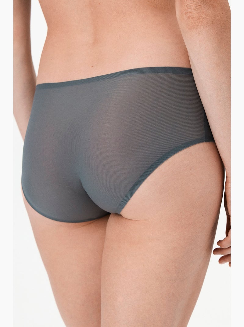 Zerogram bragas hipster penti Gris negro - Kiabi