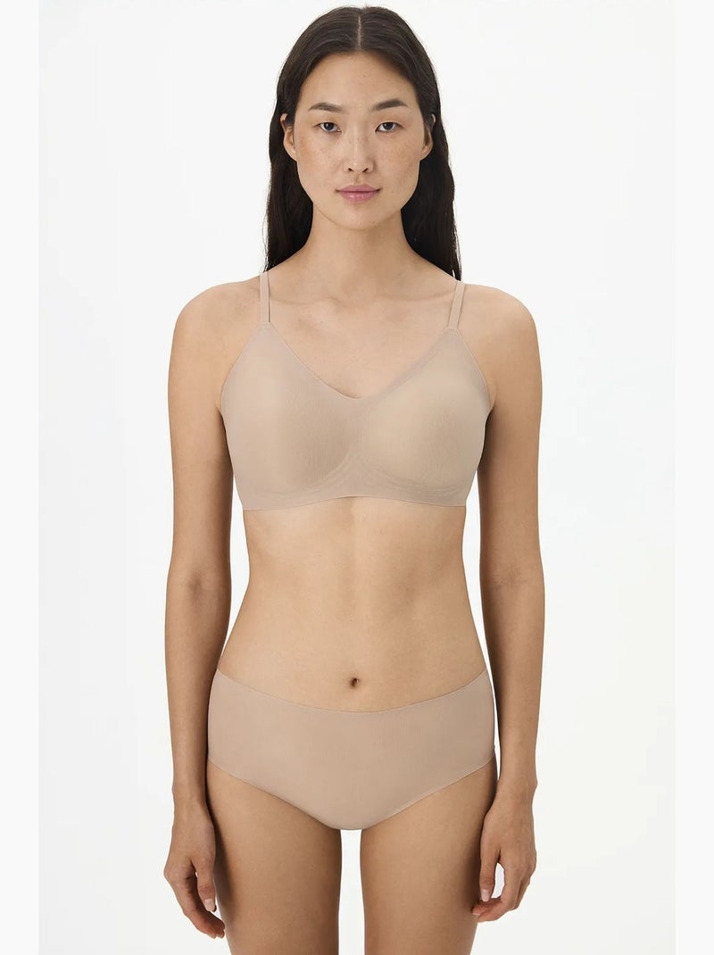 Zerogram sujetador con relleno penti Beige arcilla - Kiabi