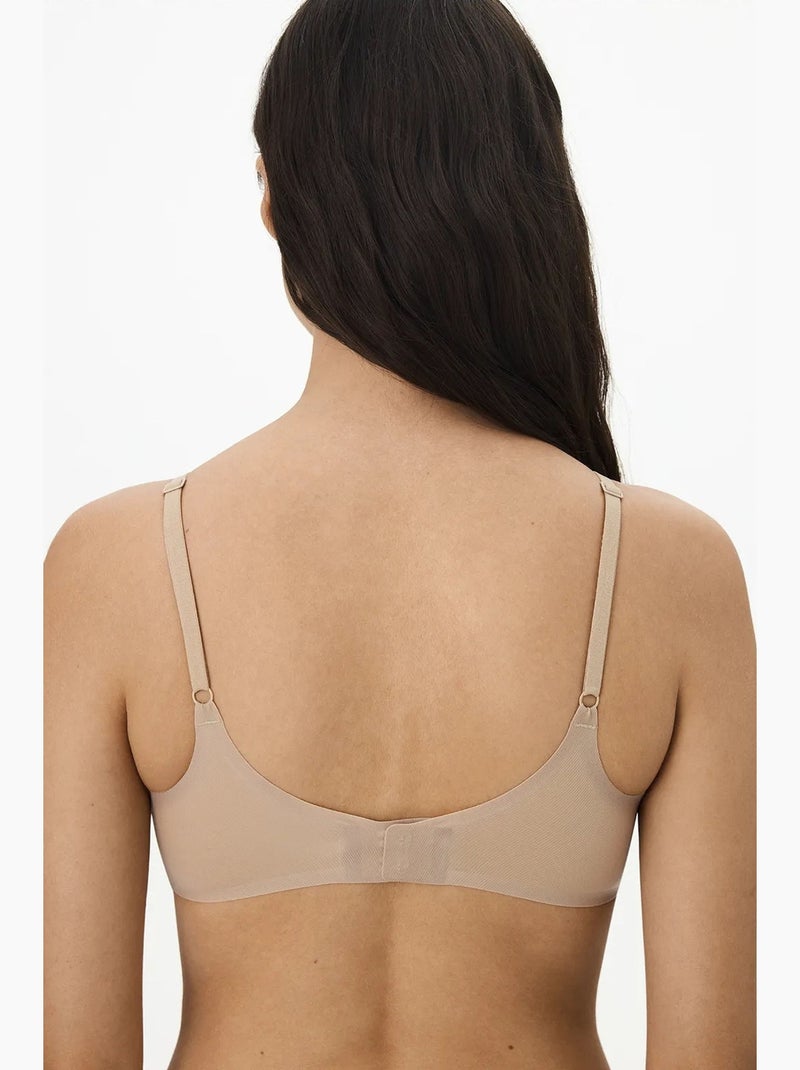 Zerogram sujetador con relleno penti Beige arcilla - Kiabi
