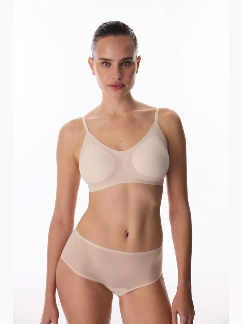 Zerogram sujetador con relleno penti Beige claro - Kiabi