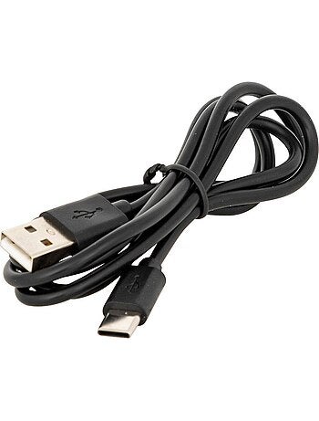 Zola led usb lámpara de mesa negro h20cm