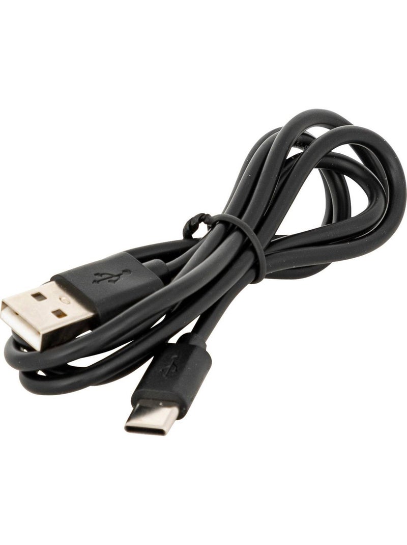 Zola led usb lámpara de mesa negro h20cm Negro - Kiabi