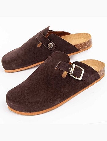 Zueco Casual Cuero Purapiel