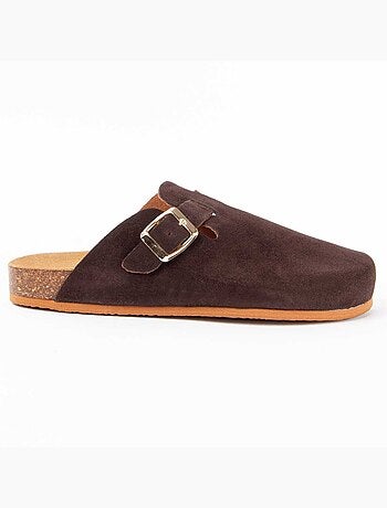 Zueco Casual Cuero Purapiel