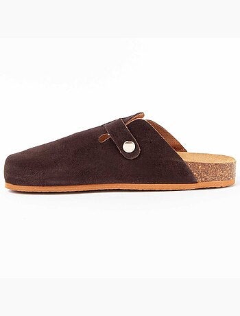 Zueco Casual Cuero Purapiel