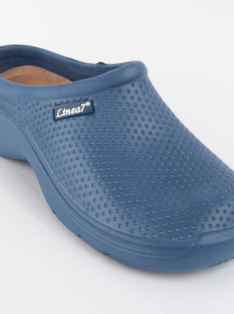 Zueco Confortables Sintetico Montevita Azul - Kiabi
