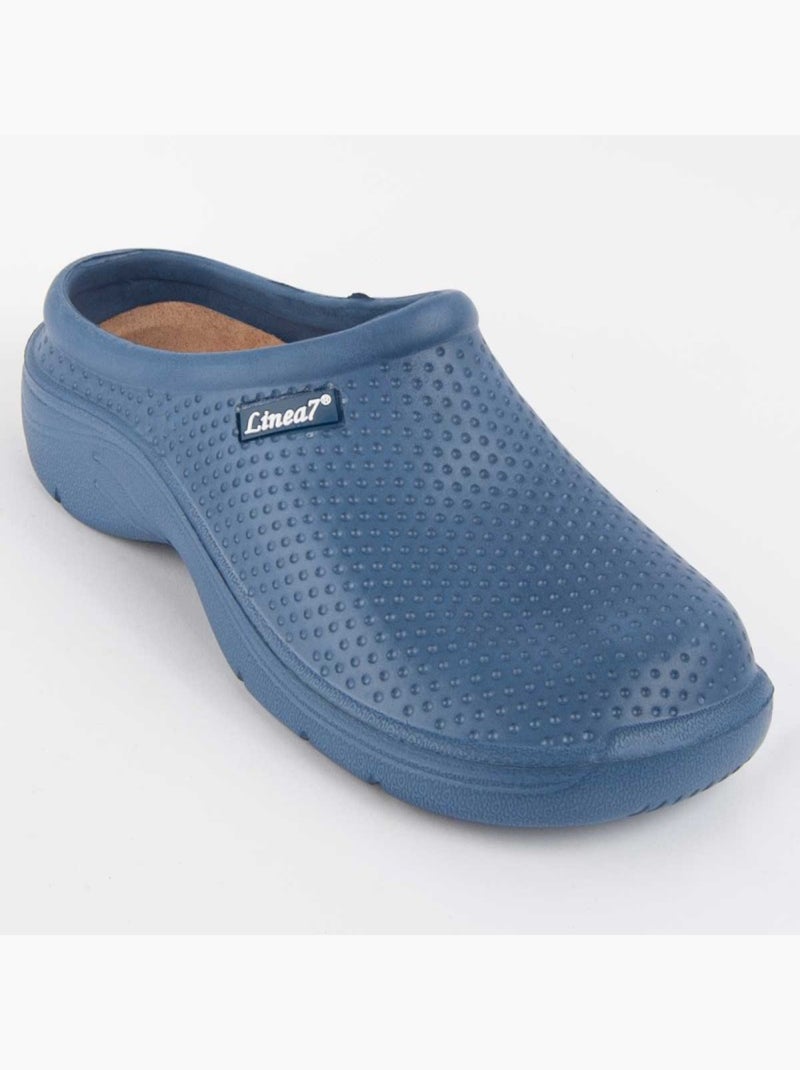 Zueco Confortables Sintetico Montevita Azul - Kiabi