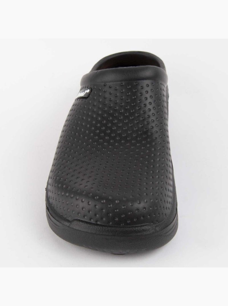 Zueco Confortables Sintetico Montevita Negro - Kiabi