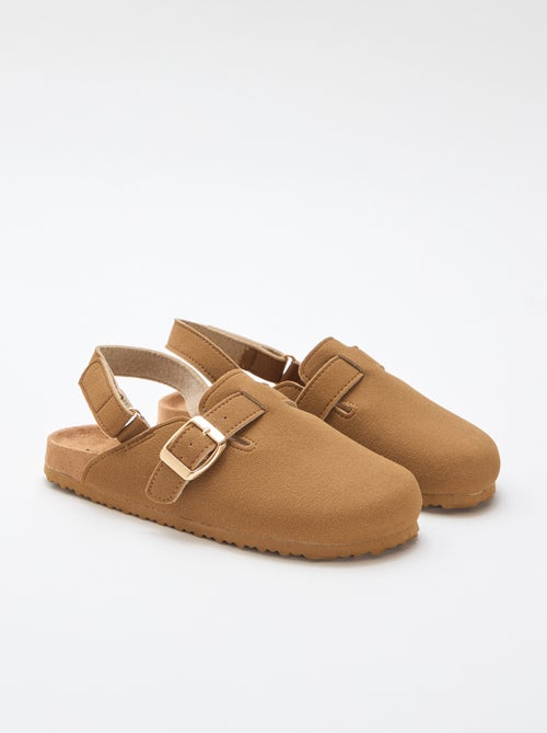 Zueco de antelina - Kiabi