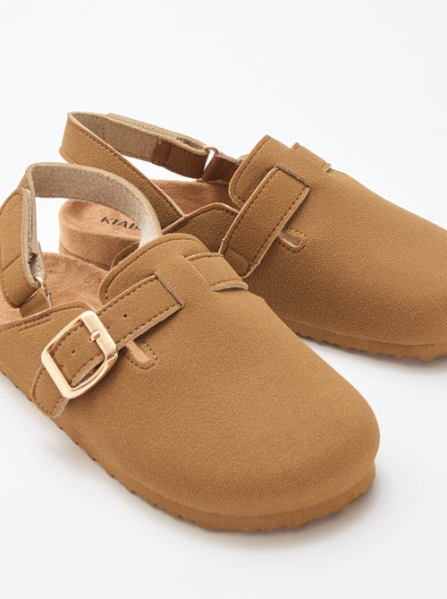 Zueco de antelina - Kiabi