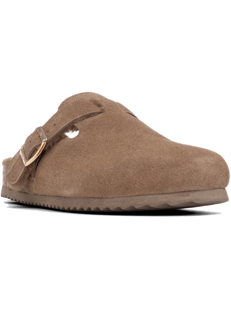 Zueco diario hombre suela plana - xti Taupe - Kiabi