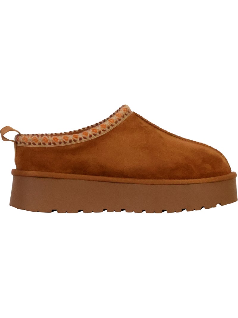 Zueco Diario Mujer Suela Doble - Modelo 143237 Camel - Kiabi