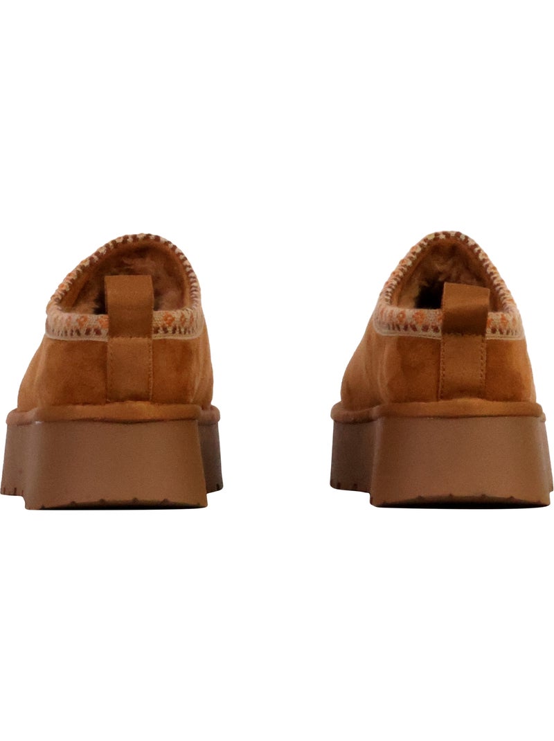 Zueco Diario Mujer Suela Doble - Modelo 143237 Camel - Kiabi