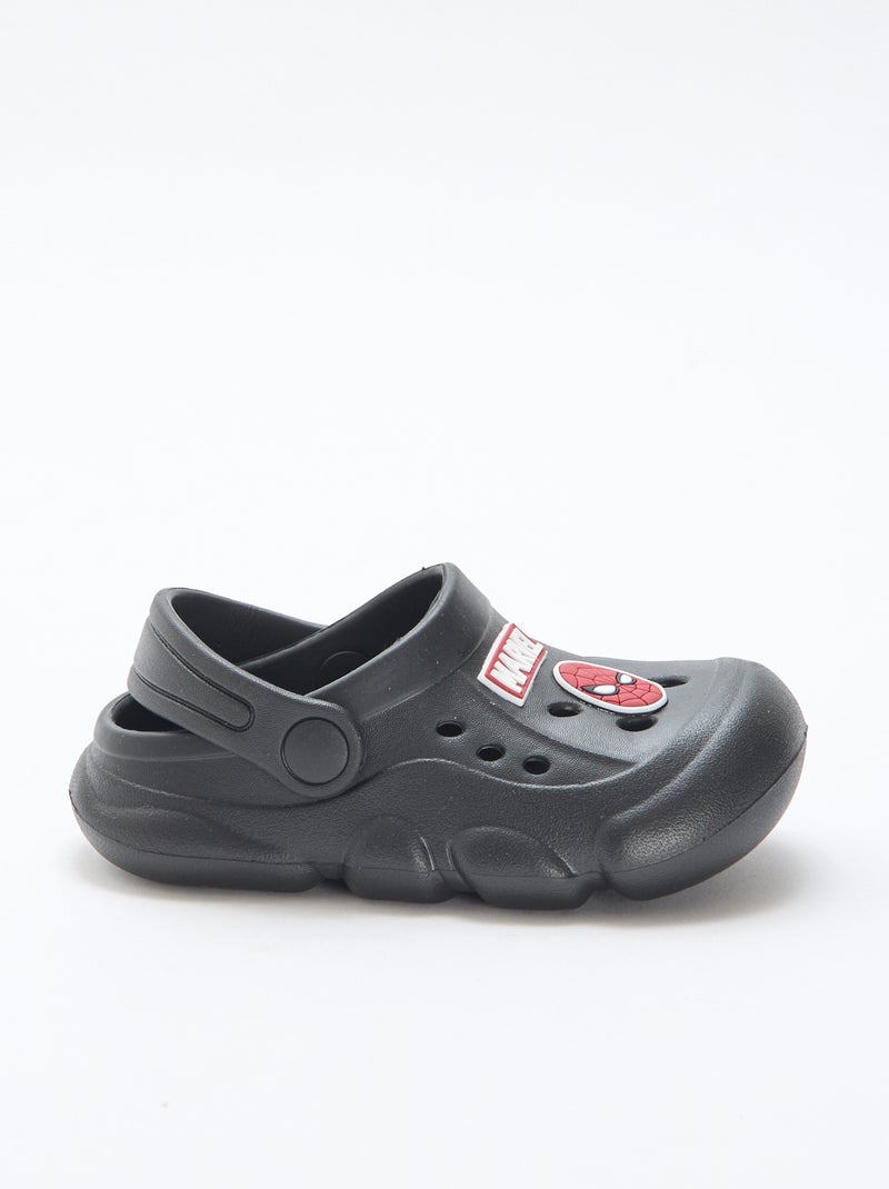Zueco 'Marvel' 'Spiderman' liso Negro - Kiabi