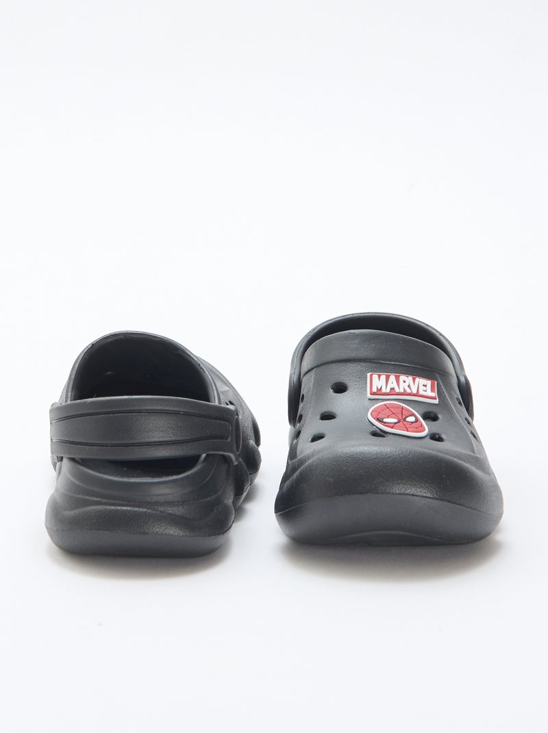 Zueco 'Marvel' 'Spiderman' liso Negro - Kiabi