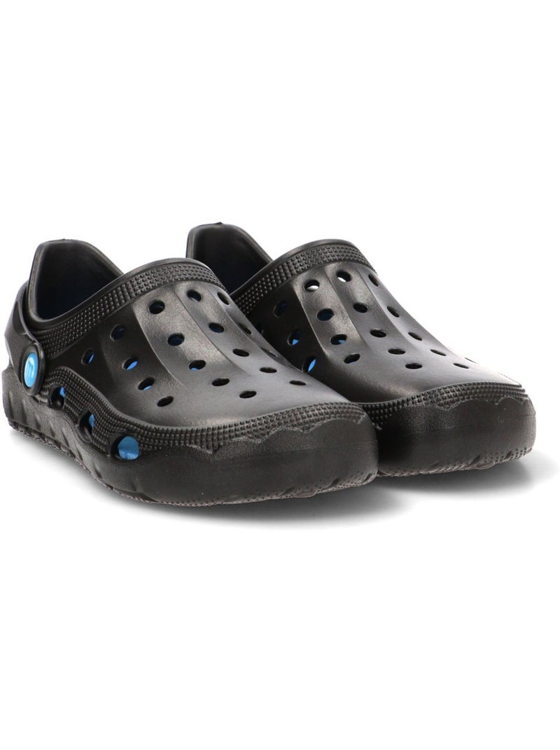 Zueco Sandalia Playa Mujer Suela Plana - Mustang Negro - Kiabi