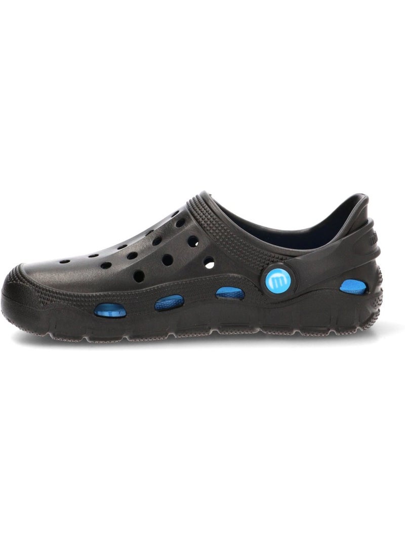 Zueco Sandalia Playa Mujer Suela Plana - Mustang Negro - Kiabi