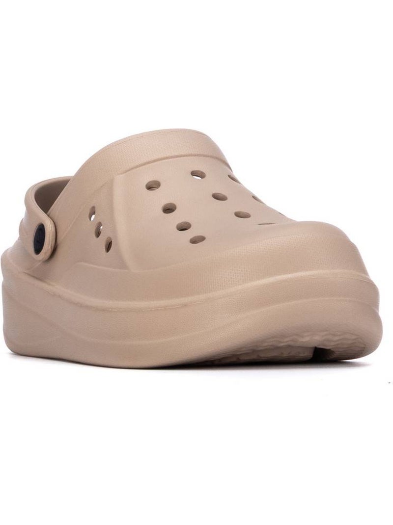 Zueco Sandalia Playa Mujer Suela Plana - Xti Beige - Kiabi