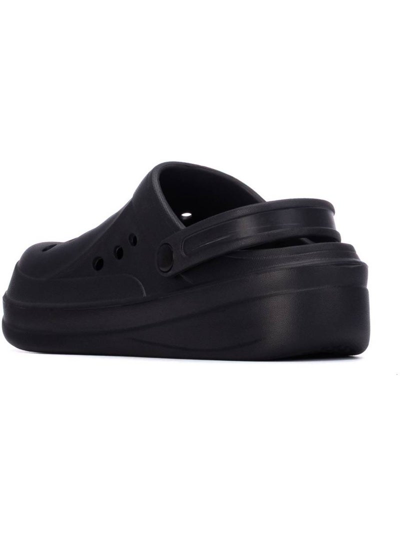Zueco Sandalia Playa Mujer Suela Plana - Xti Negro - Kiabi