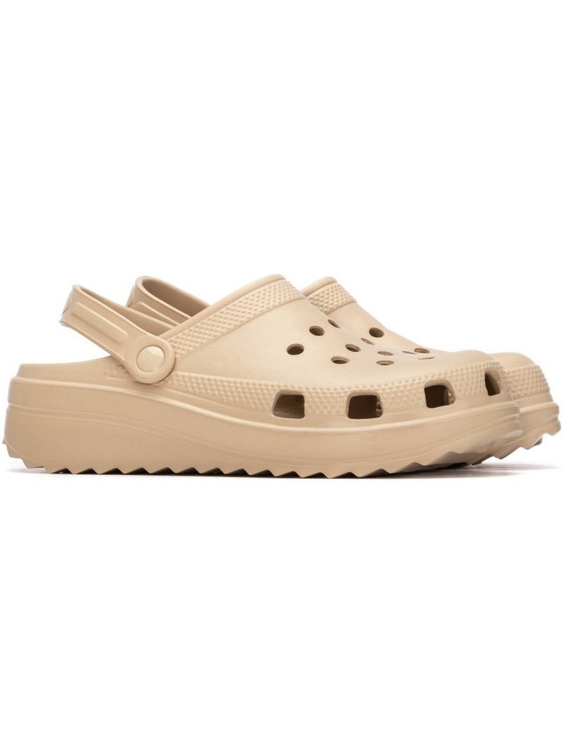 Zueco Zueco Playa Hombre Suela Plana - Xti Beige - Kiabi