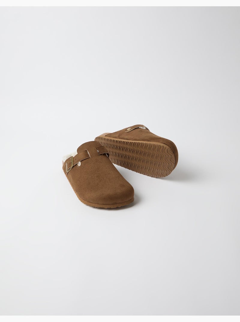 Zuecos con hebilla, mo fashion Beige - Kiabi