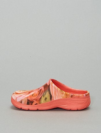 Zuecos de jardín con flores - Kiabi