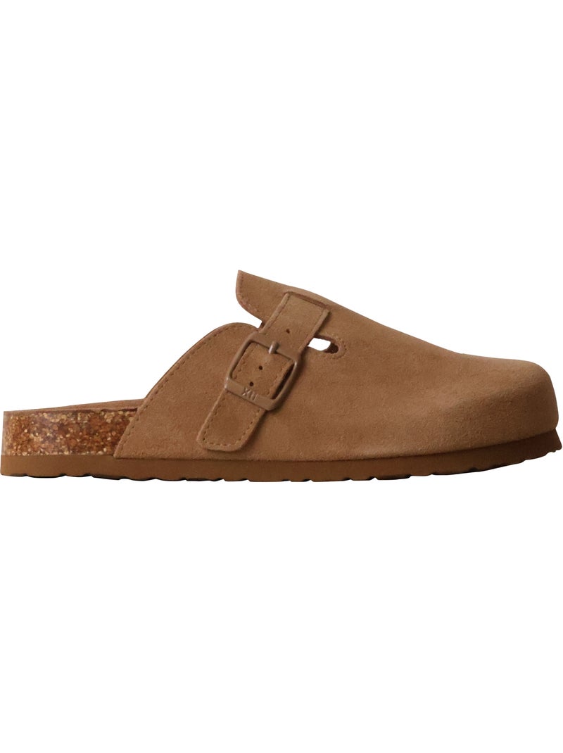 Zuecos de Mujer Color Camel - Kiabi