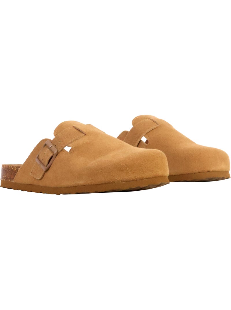 Zuecos de Mujer Color Camel - Kiabi