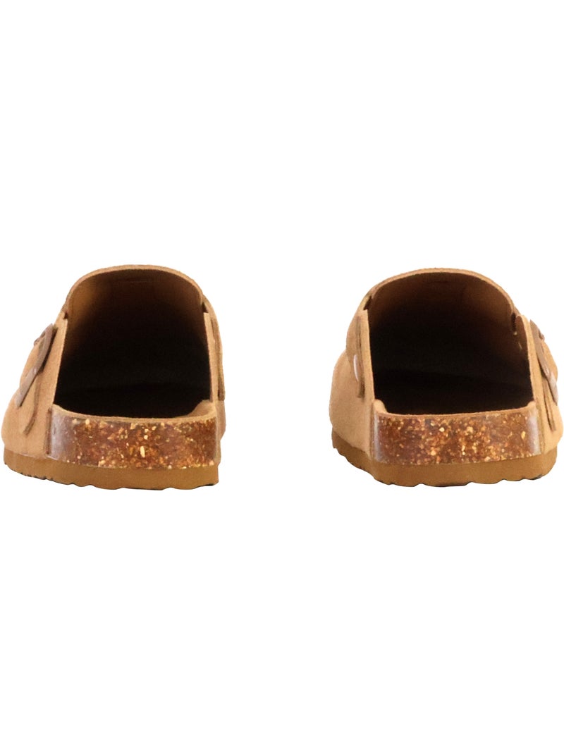 Zuecos de Mujer Color Camel - Kiabi
