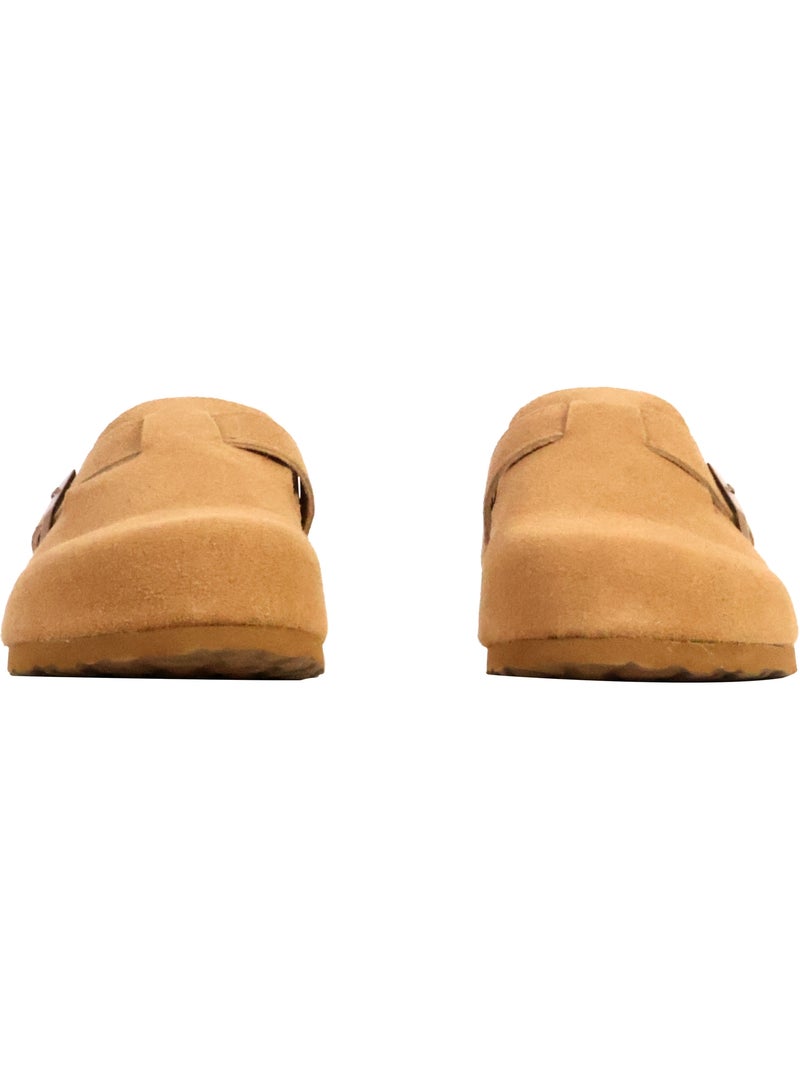 Zuecos de Mujer Color Camel - Kiabi