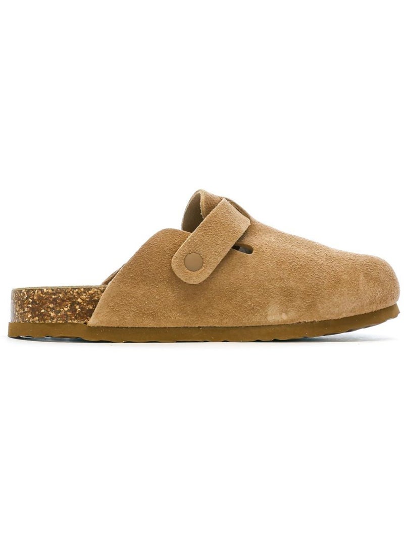 Zuecos de Mujer Color Marrón capuchino - Kiabi