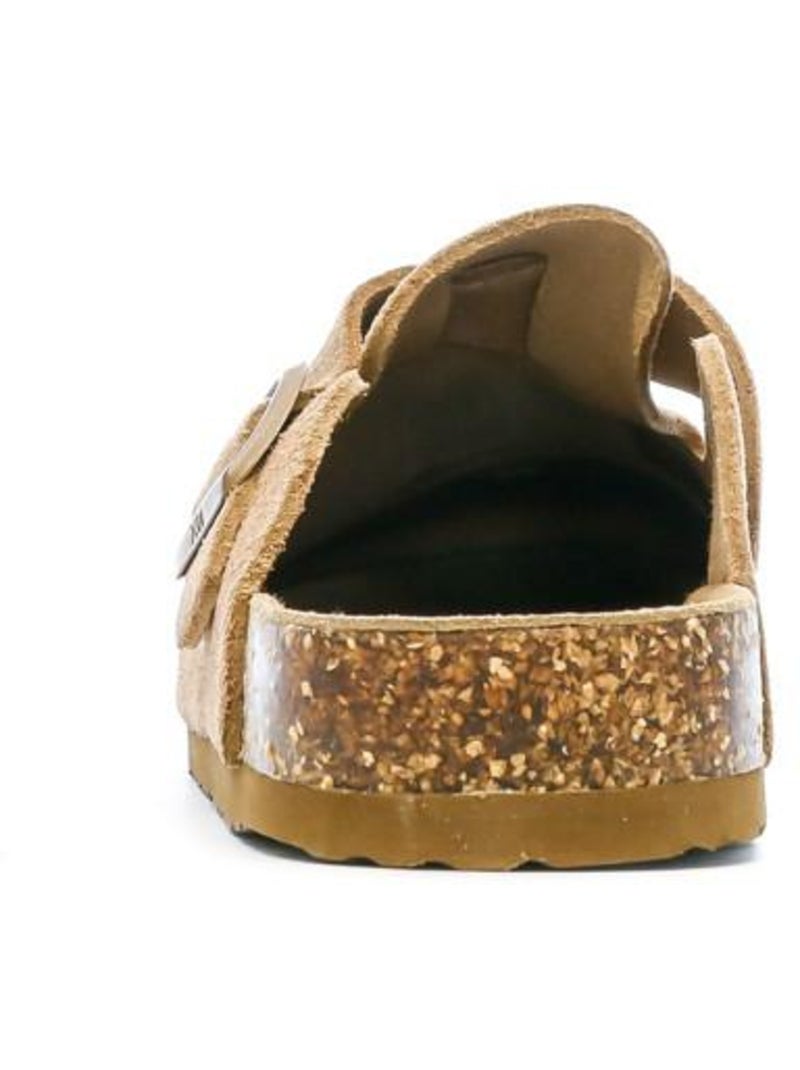 Zuecos de Mujer Color Marrón capuchino - Kiabi