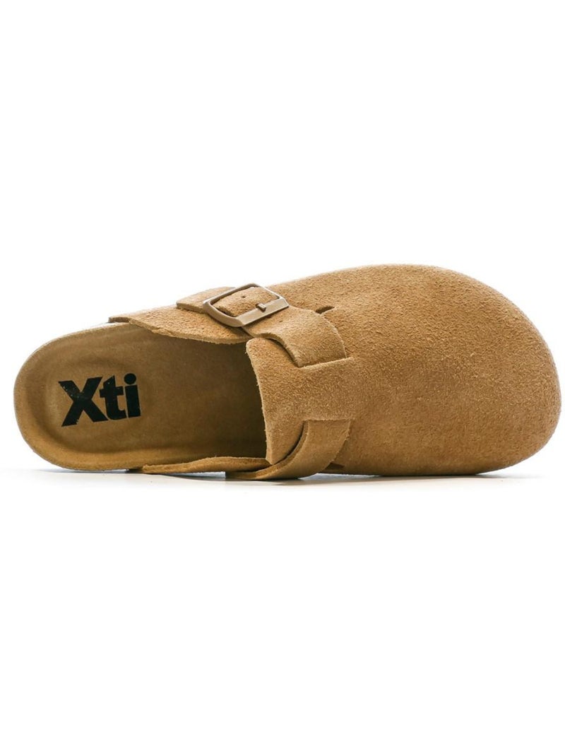 Zuecos de Mujer Color Marrón capuchino - Kiabi