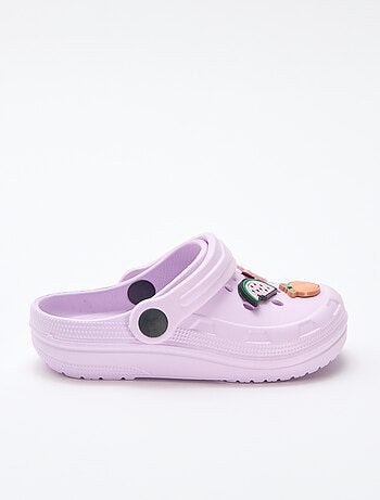 Zuecos de plástico 'frutas'