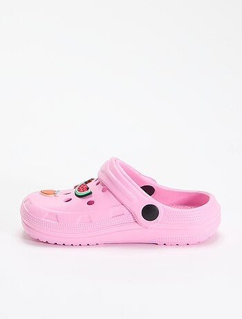 Zuecos de plástico 'frutas'