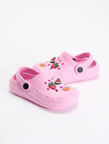 Zuecos de plástico 'frutas'
