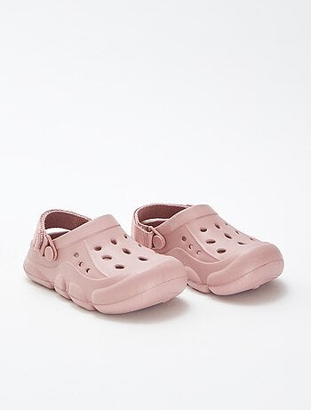 Zuecos de plástico moldeado con velcro