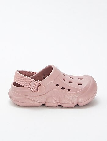 Zuecos de plástico moldeado con velcro