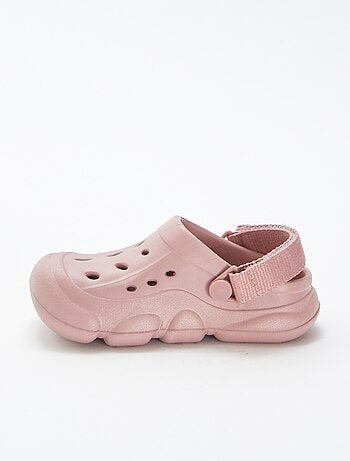 Zuecos de plástico moldeado con velcro