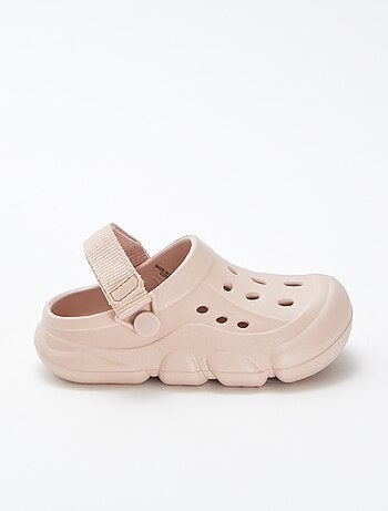 Zuecos de plástico moldeado con velcro