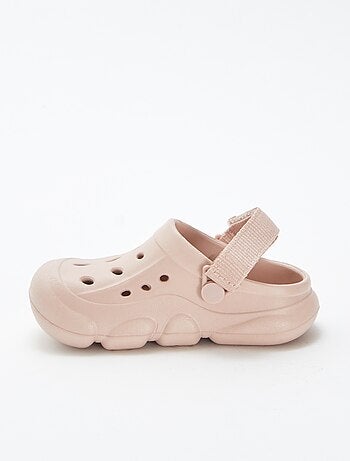 Zuecos de plástico moldeado con velcro