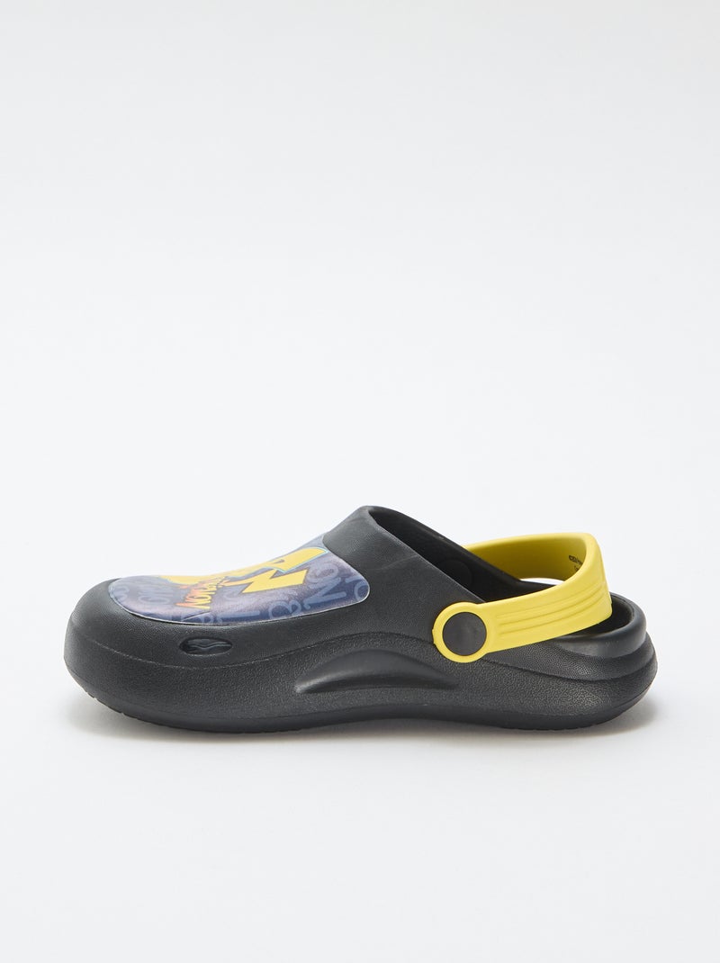 Zuecos de plástico 'Pikachu' Negro - Kiabi