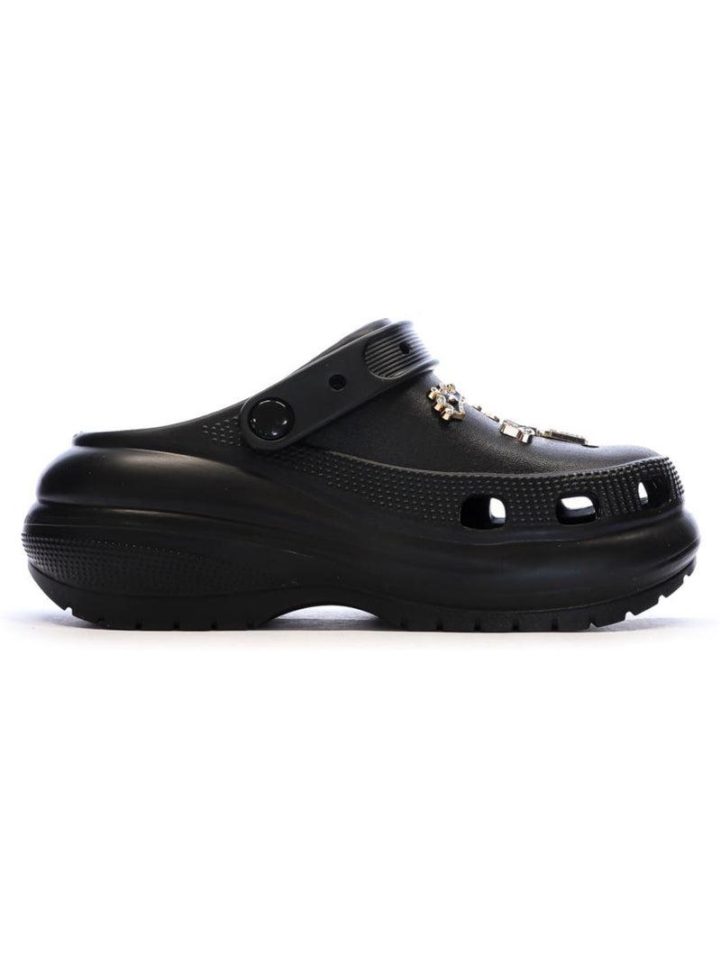 Zuecos de Plataforma para Mujer Negro - Kiabi