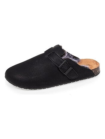 Zuecos forrada, suela extraflex, ligera, cómodo parche en el talón Isotoner