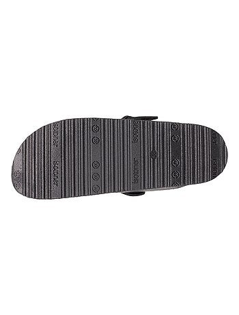 Zuecos forrada, suela extraflex, ligera, cómodo parche en el talón Isotoner