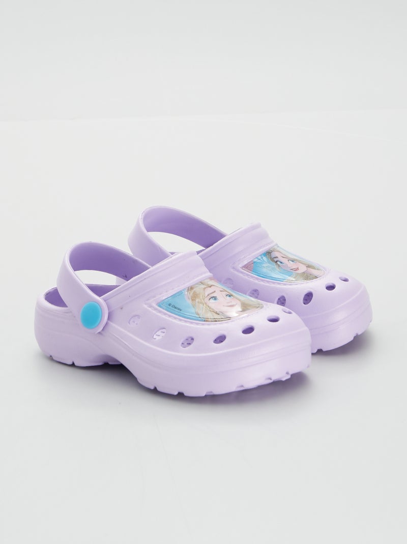 Zuecos 'Frozen' 'Disney' malva - Kiabi