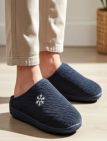 Zuecos hombre invierno forrados NU10927