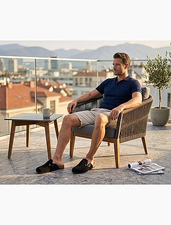 Zuecos Hombre OZABI Confort Ergonómico Hebilla Ajustable