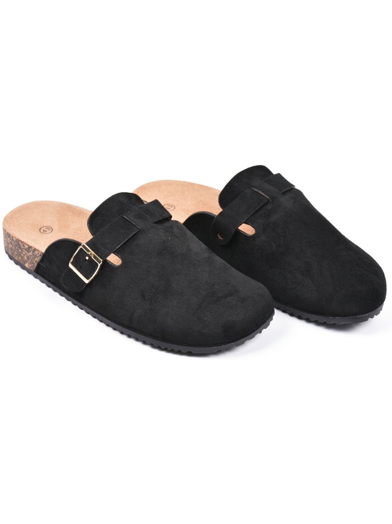 Zuecos Hombre OZABI Confort Ergonómico Hebilla Ajustable Negro - Kiabi