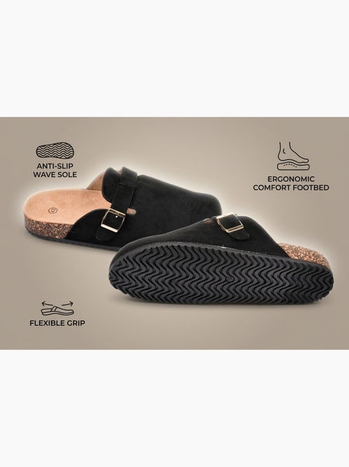 Zuecos Hombre OZABI Confort Ergonómico Hebilla Ajustable - Kiabi Zuecos Hombre OZABI Confort Ergonómico Hebilla Ajustable - Kiabi